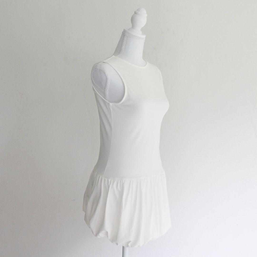 Elara Soft Ruffle Mini Dress - Image 6