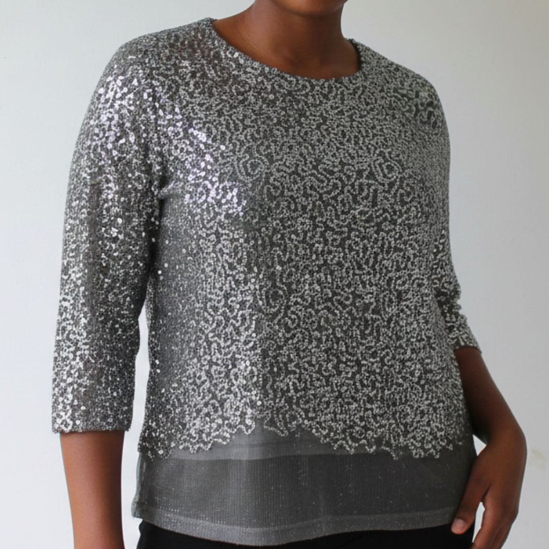 becomingmrs sequin top
