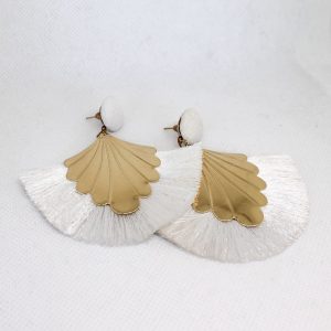 becoming mrs online Briar Tassel Earrings