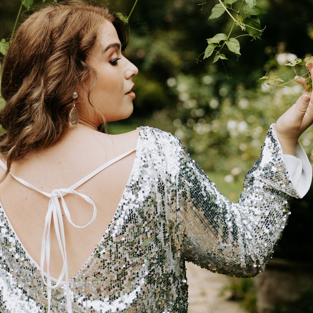 Seraphielle Sequin Mini Dress - Image 2