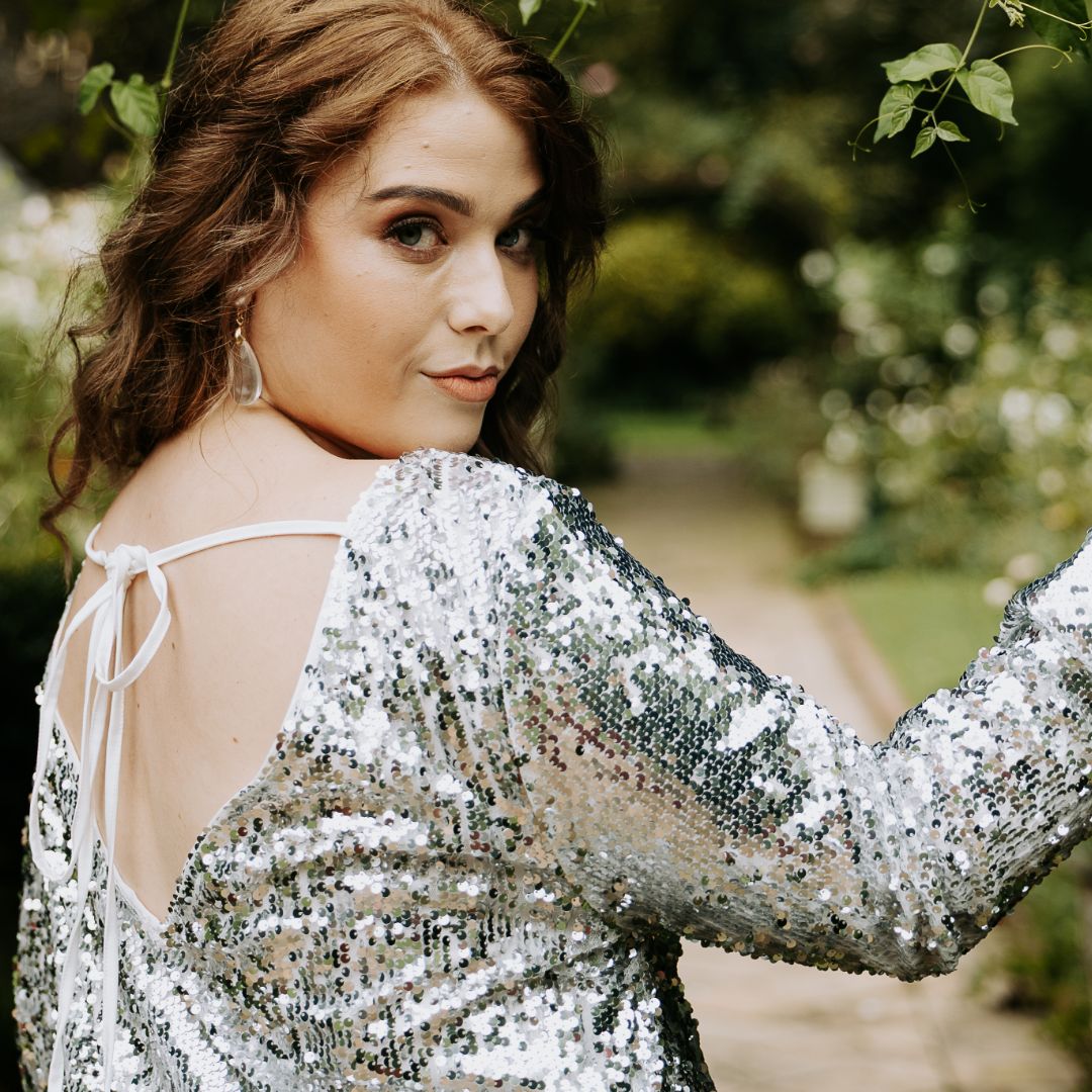 Seraphielle Sequin Mini Dress - Image 3