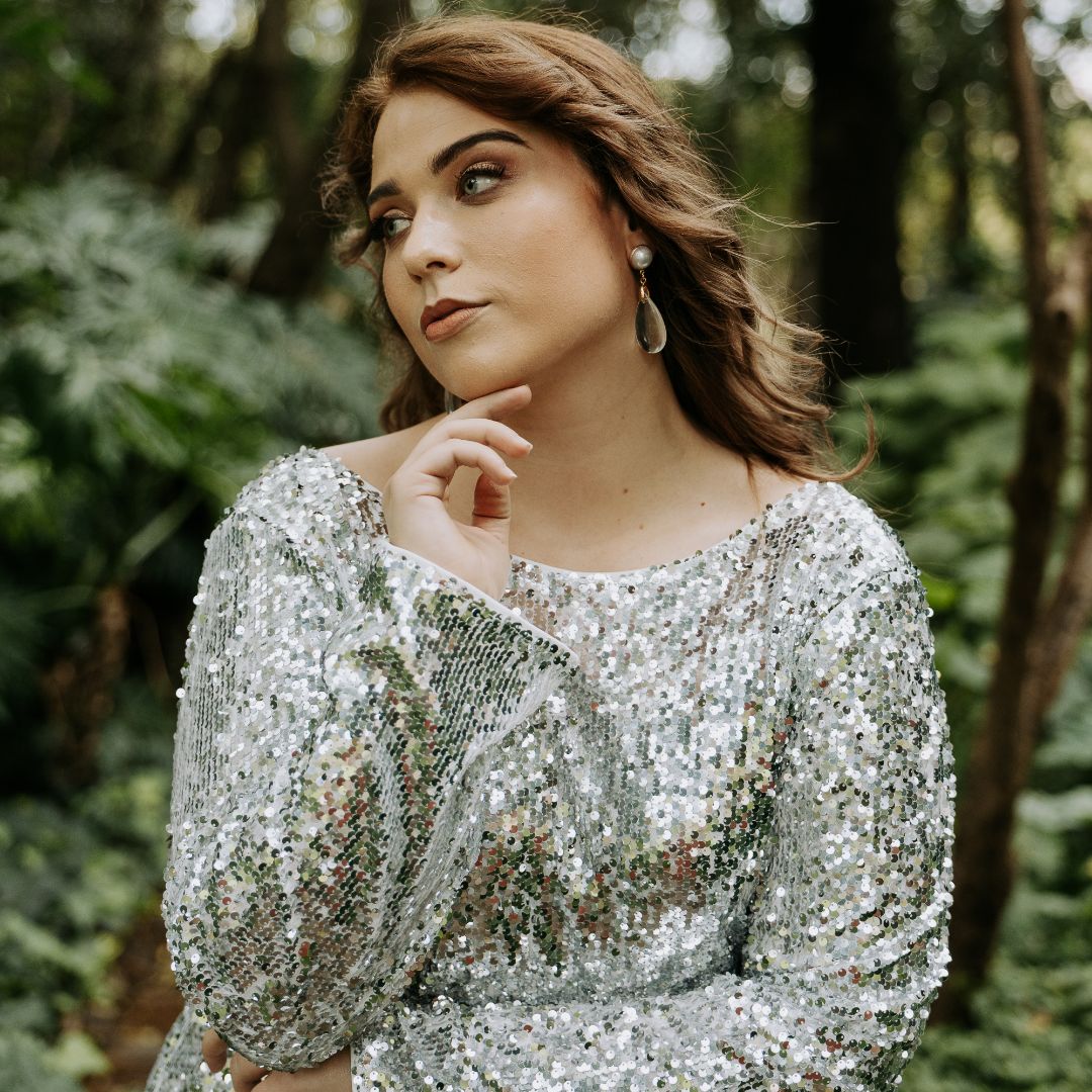 Seraphielle Sequin Mini Dress - Image 4