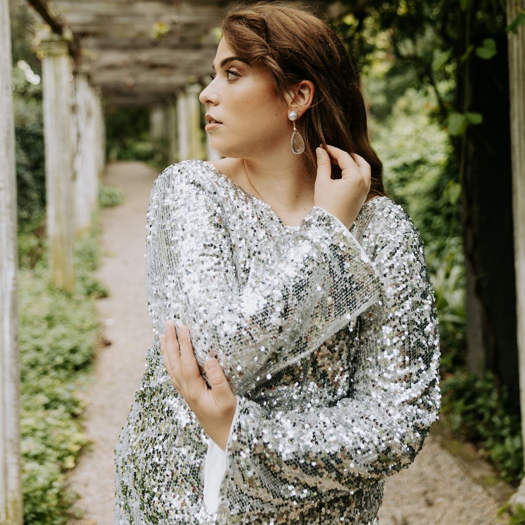 Seraphielle Sequin Mini Dress - Image 5