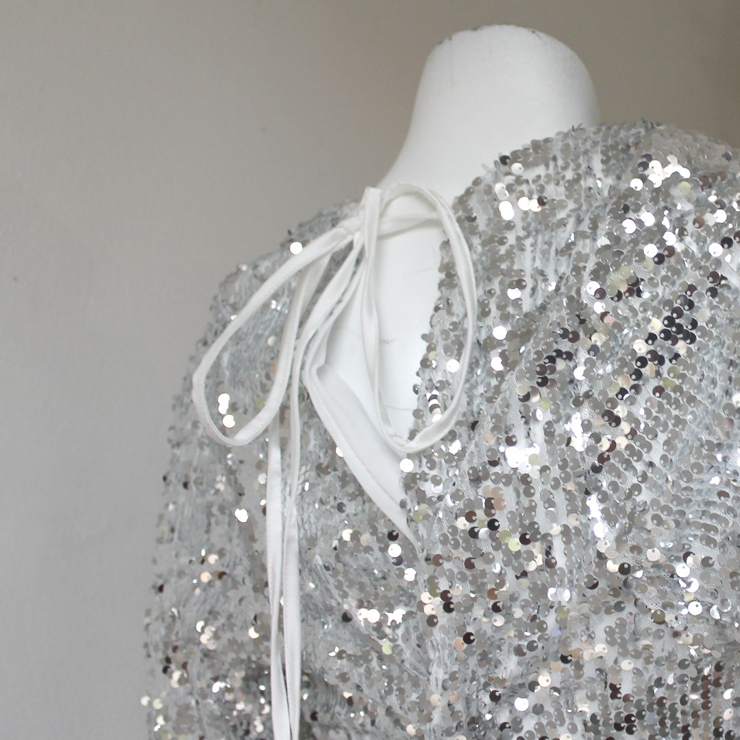Seraphielle Sequin Mini Dress - Image 9