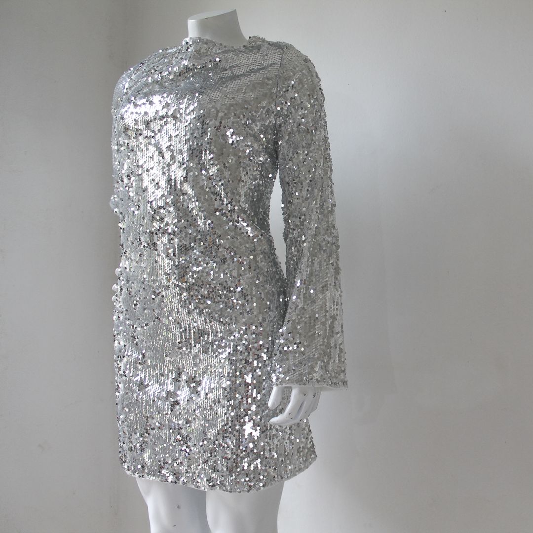 Seraphielle Sequin Mini Dress - Image 10