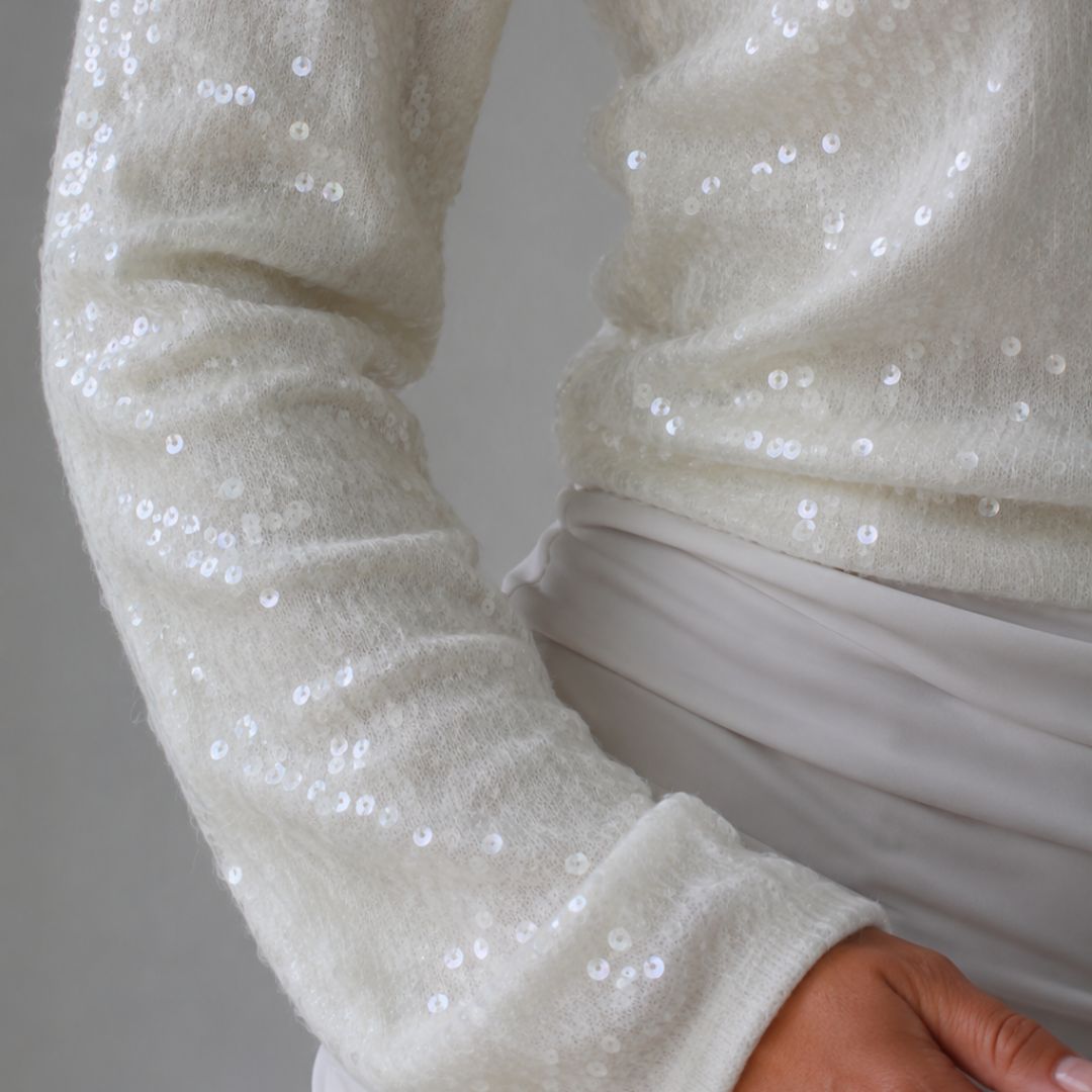 becoming mrs online bridal shop – Delphine Sequin Mini Dress