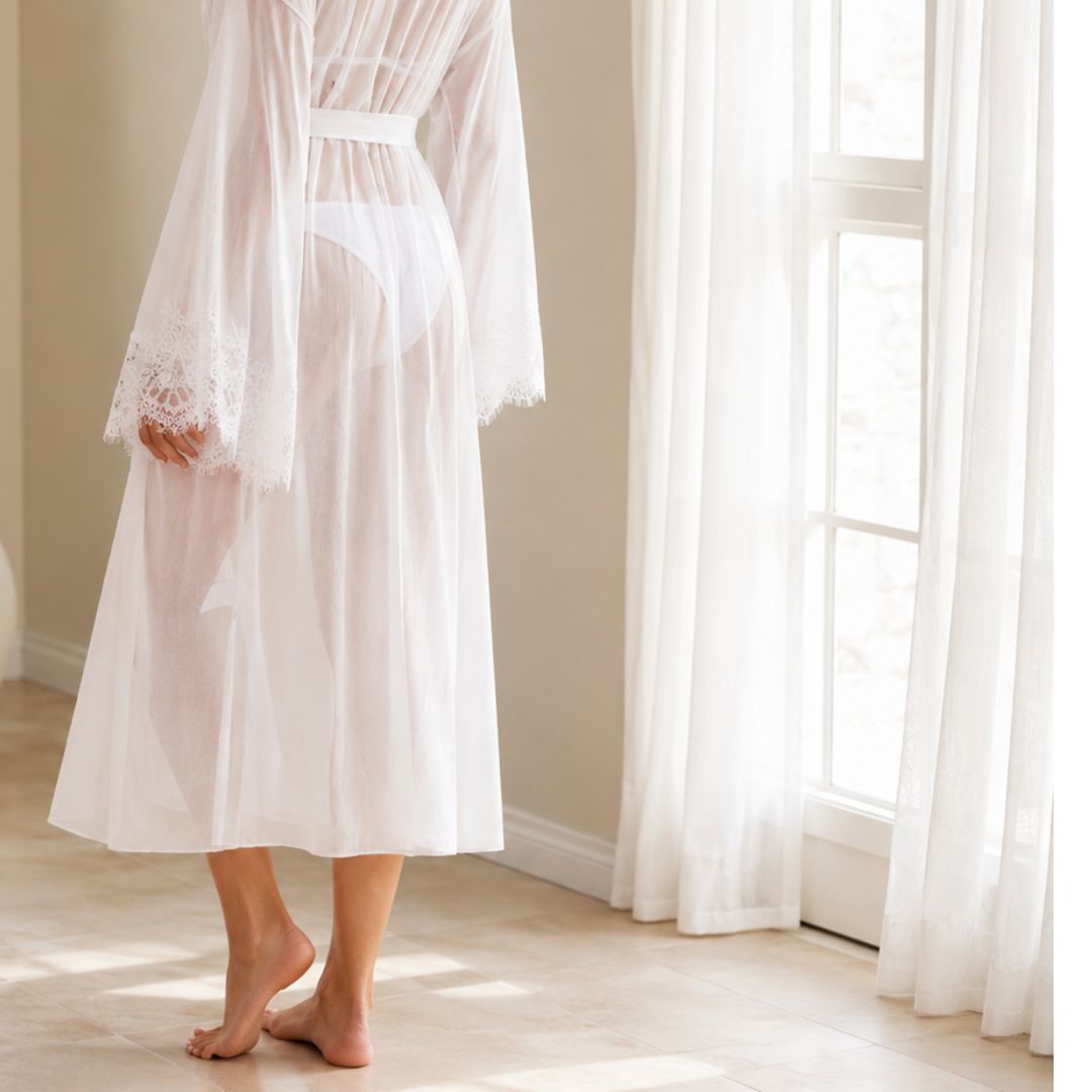 becoming mrs online bridal shop The Marielle Bridal Robe