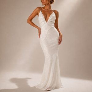 becomingmrs online bridal Estelle Sequin Gown