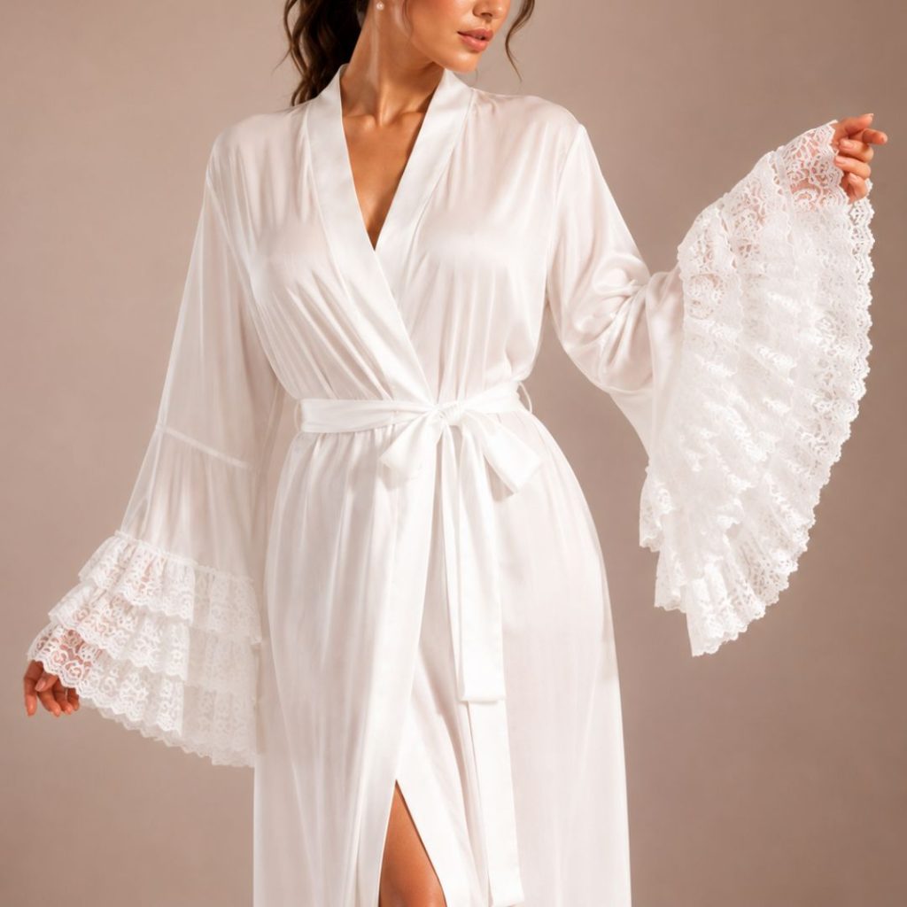 becoming mrs online bridal store Genevieve Bridal Robe