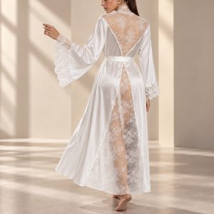 becoming mrs online bridal store Illonnie Bridal Robe